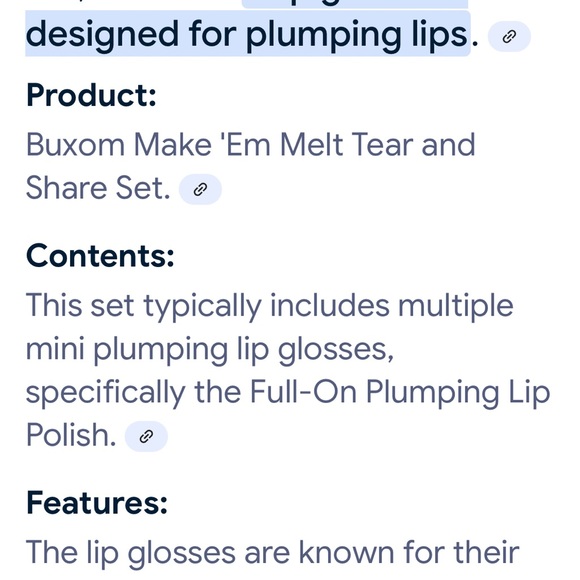Buxom Make 'Em Melt Lip Gloss Set - Mauve Delight - Picture 2 of 5